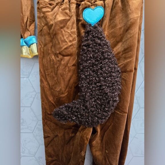 Girl's Deluxe Afro Unicorn Jumpsuit Costume - Disguise Costumes, Size S 4-6 - Picture 12 of 12